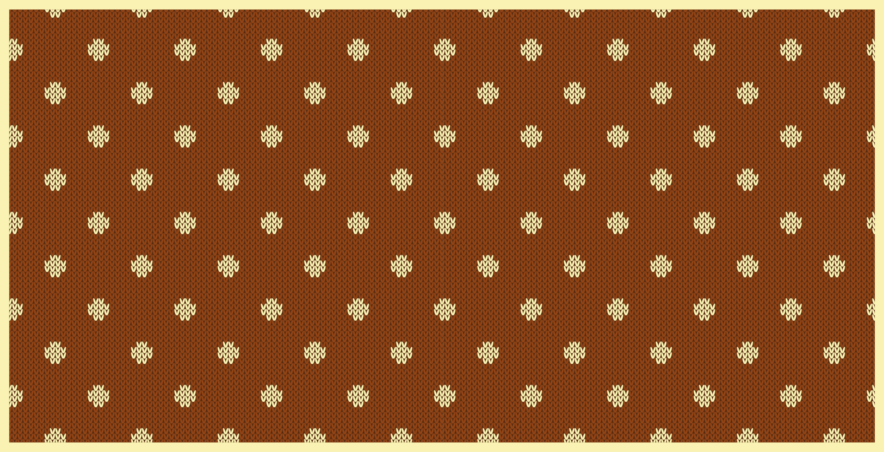 Classic ocher floral vinyl rug - TenStickers