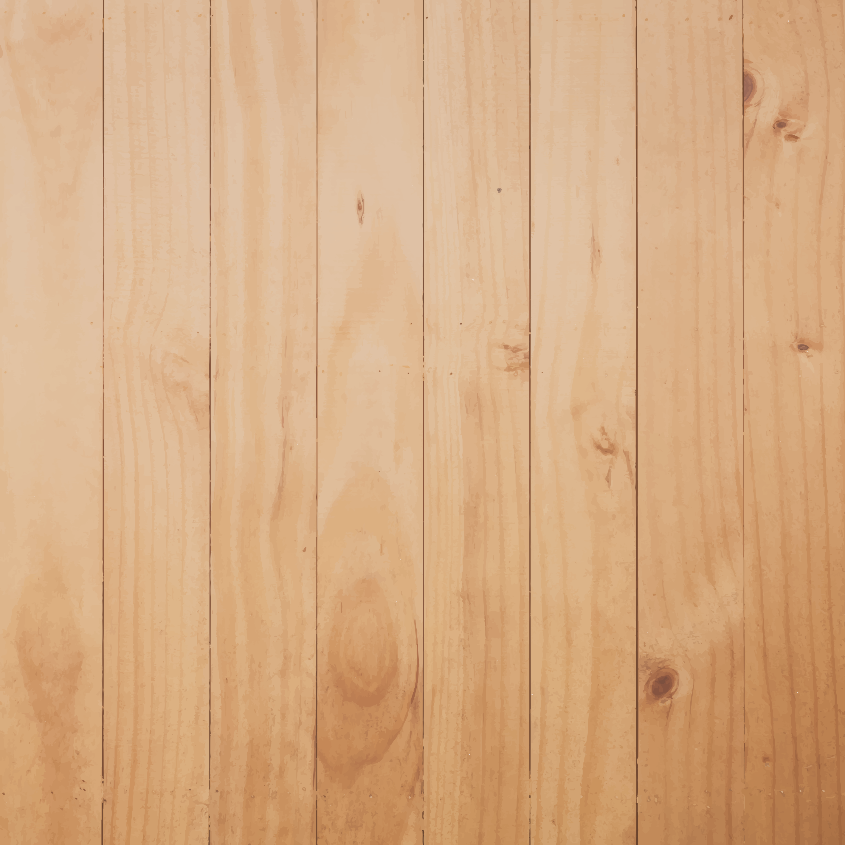 Light brown wood effect vinyl rug - TenStickers