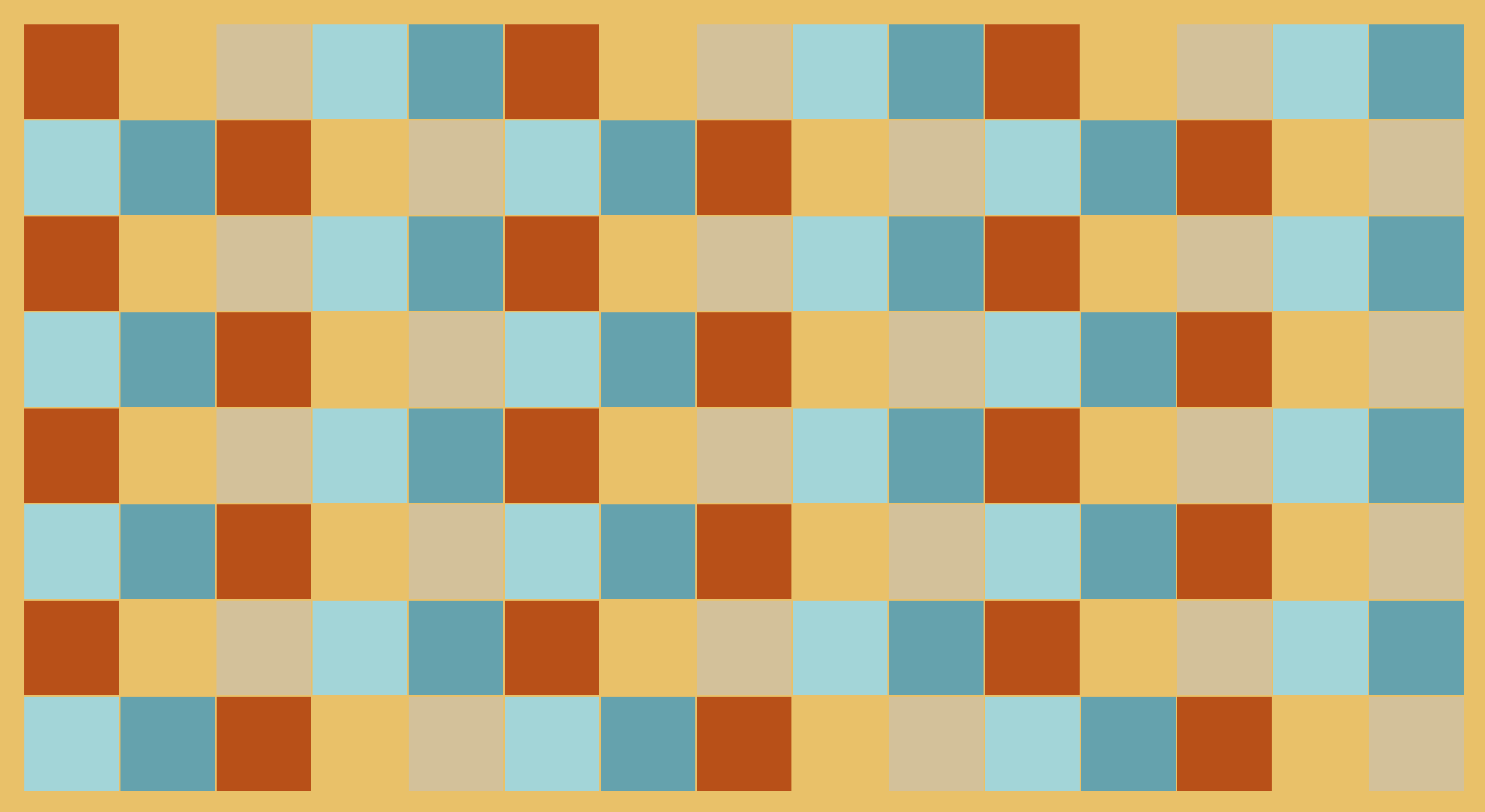 Checkerboard Style geometric vinyl rug - TenStickers