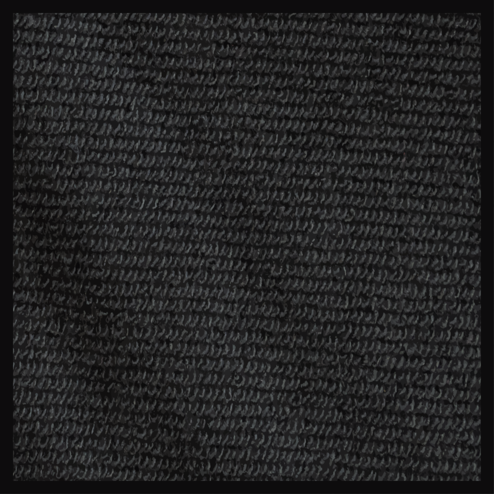 Textured Black Layer vinyl rug bathroom - TenStickers