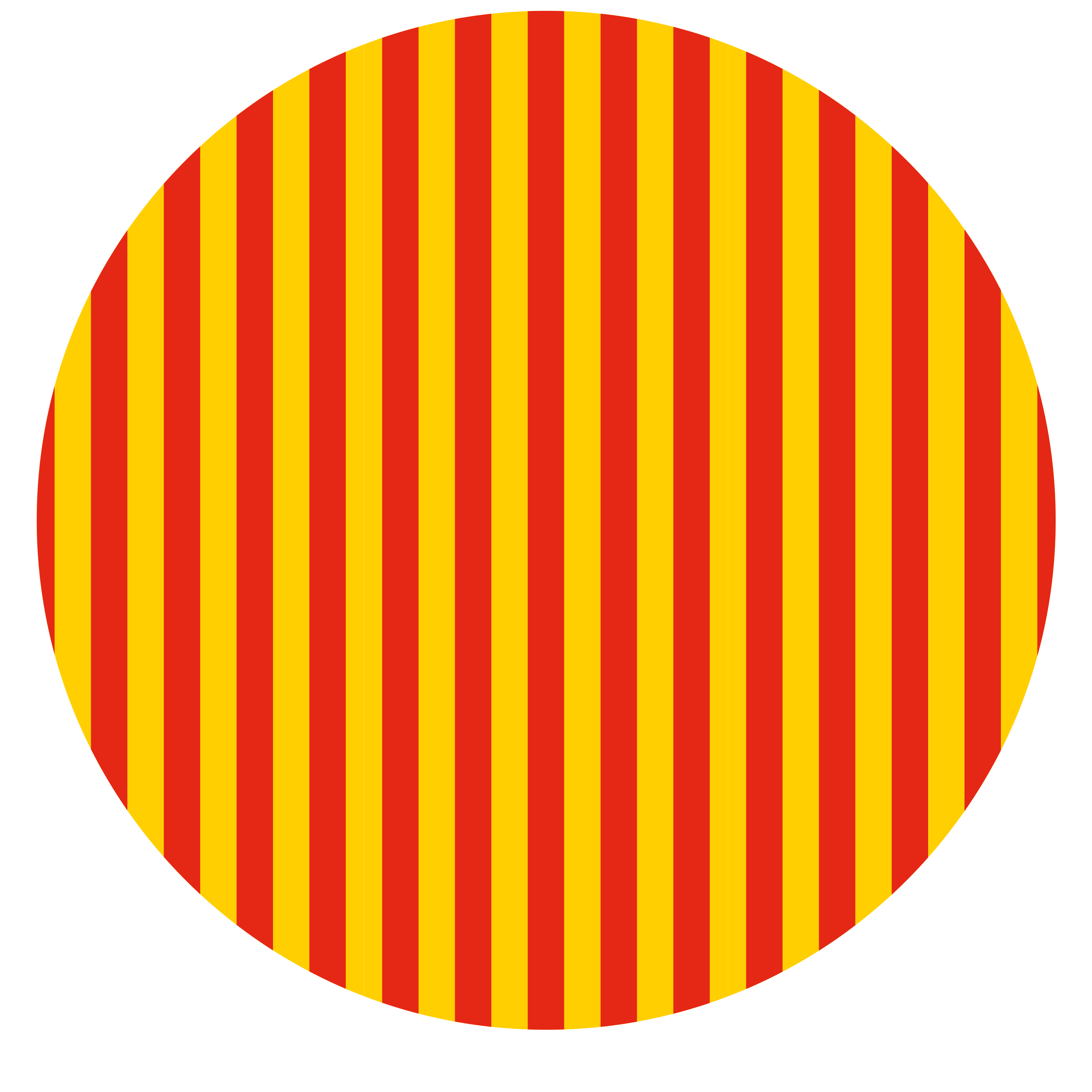 Vibrant striped display striped vinyl rug - TenStickers