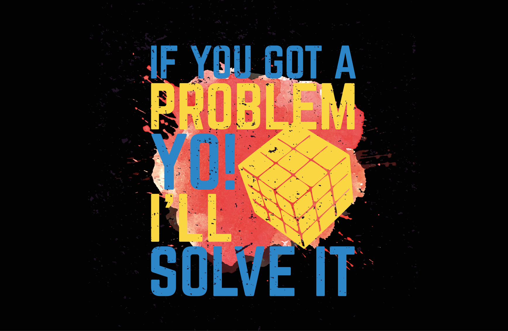 Problem Solving Message custom vinyl rug - TenStickers