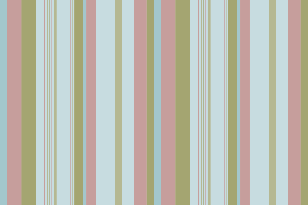Colourful pastel pattern striped vinyl rug - TenStickers