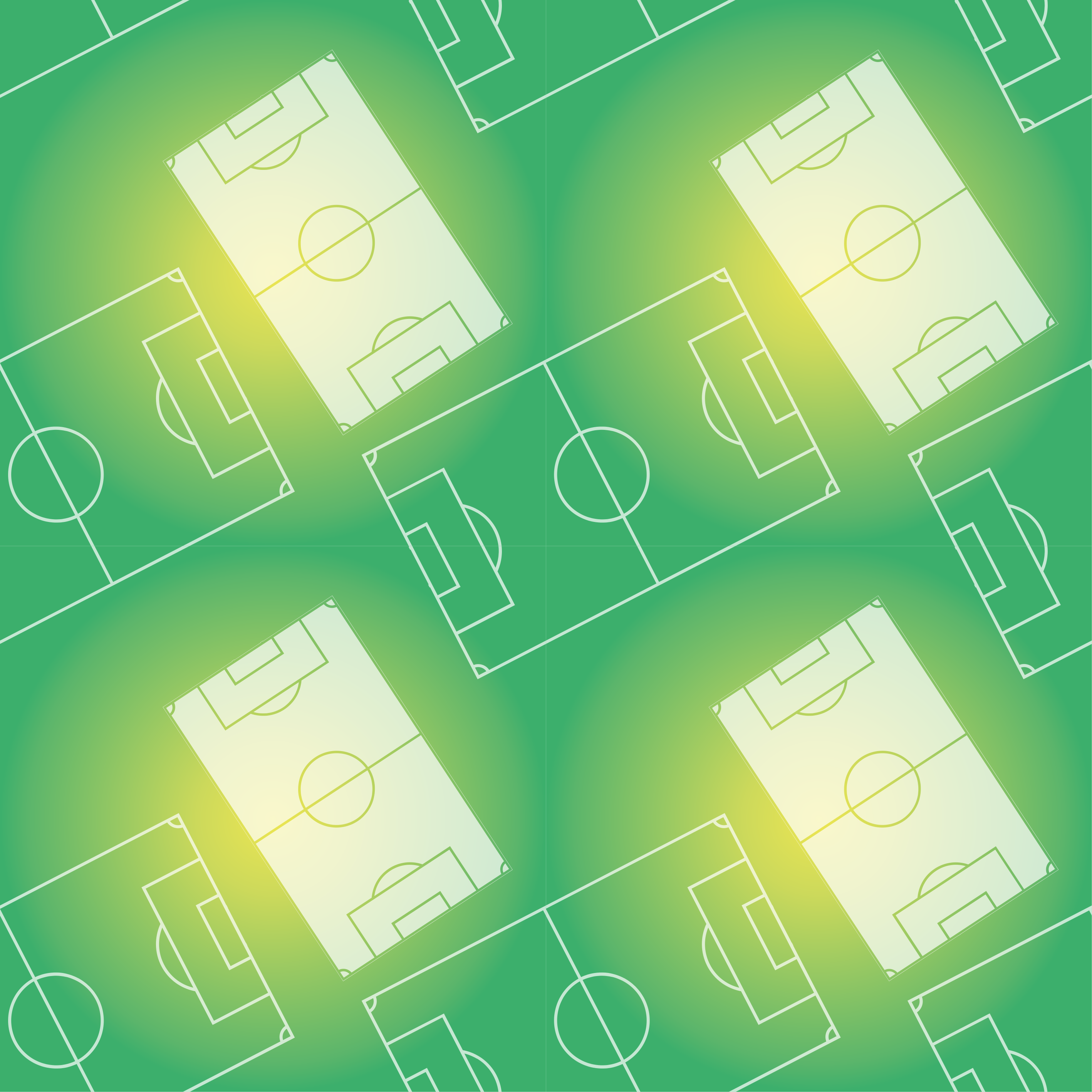 Soccer Field Pattern vinyl rug gaming - TenStickers