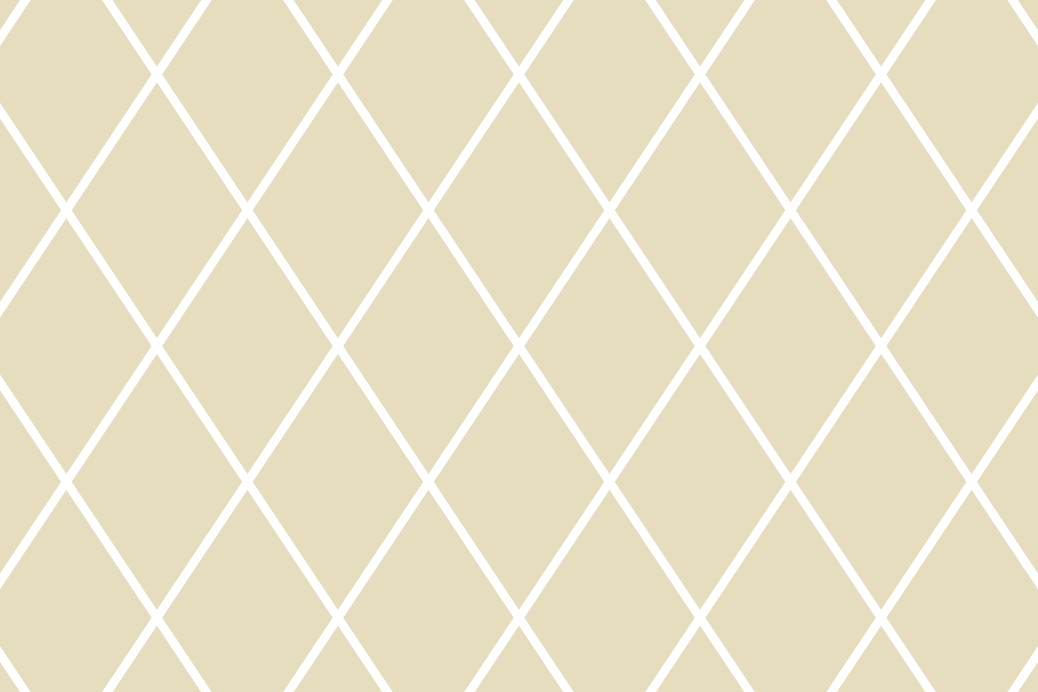 Diagonal cream lines living room vinyl rug - TenStickers
