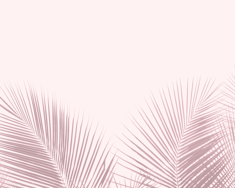 Elegant palm imagery vinyl rug flowers - TenStickers