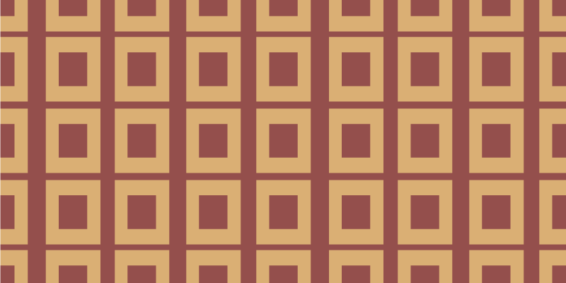 Geometric squares geometric vinyl rug - TenStickers