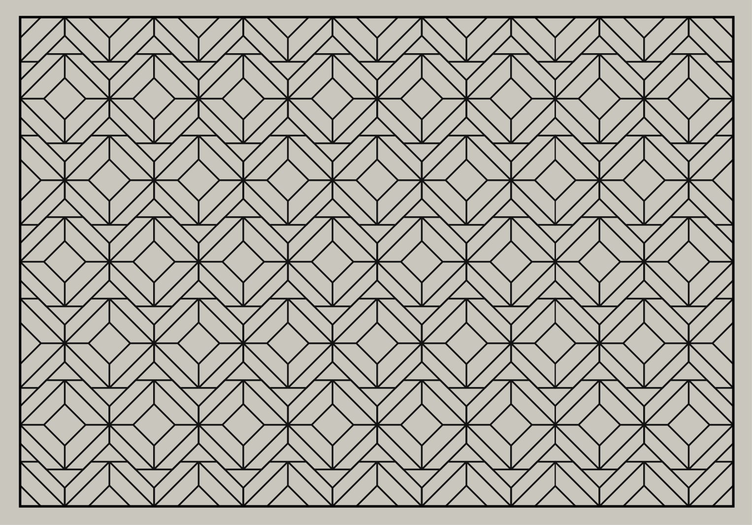 Geometric Bath Mat vinyl rug bathroom - TenStickers