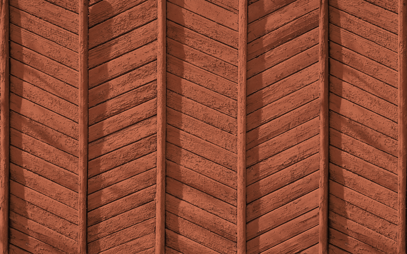 Wooden Planks Detail wood effect vinyl rug - TenStickers