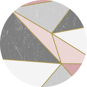 Abstract Marble Forms geometric vinyl rug - TenStickers