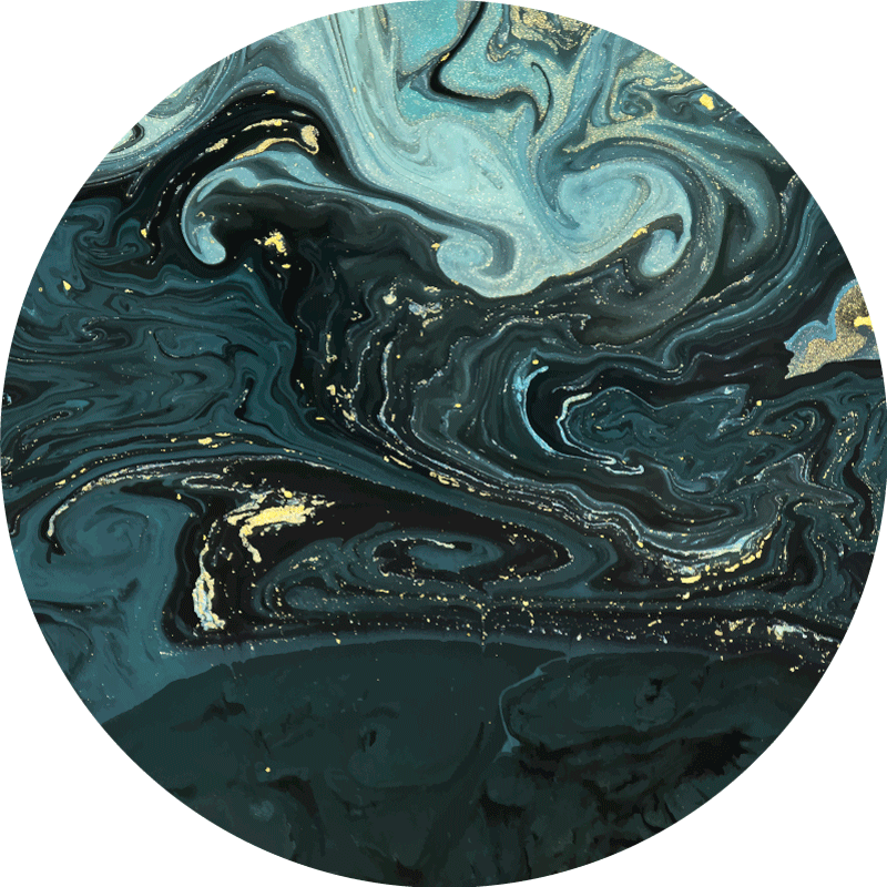 Swirling marble marble vinyl rug - TenStickers