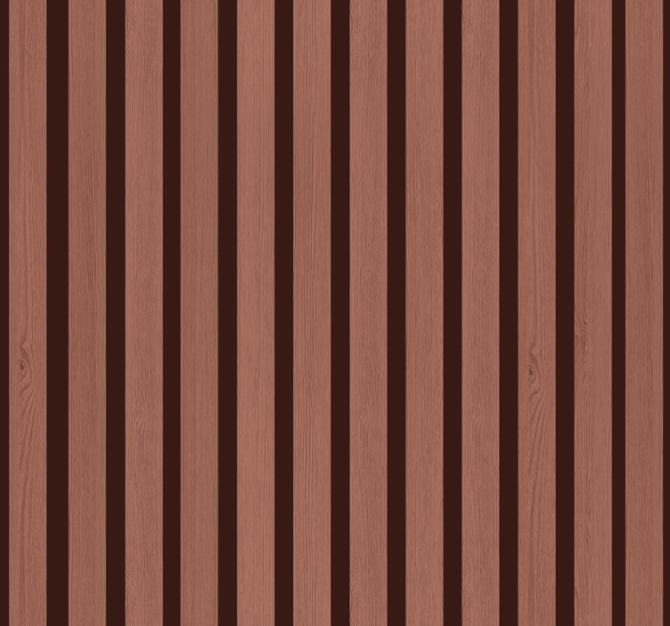 "Mocha mousse" slats vertical stripes wallpaper - TenStickers