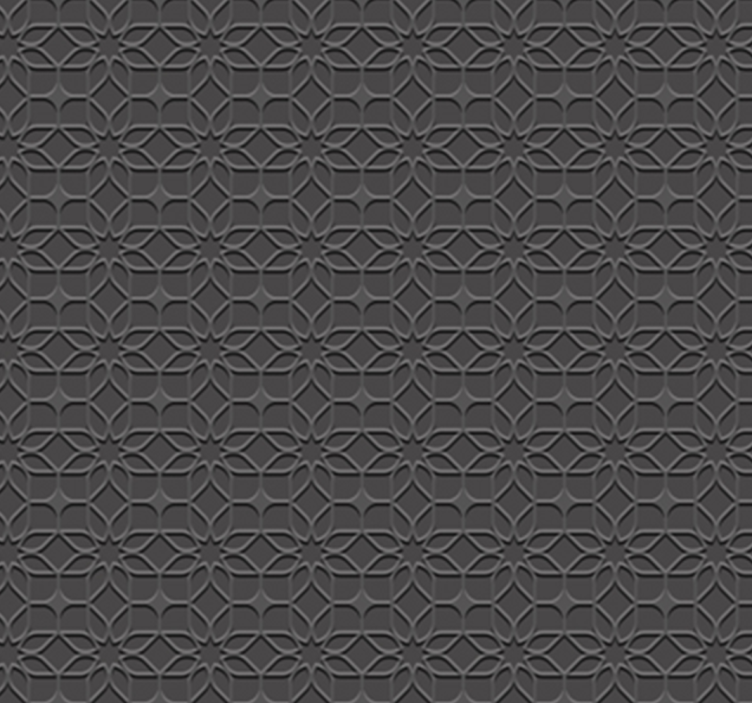 Metal wallpaper geometric textured design - TenStickers