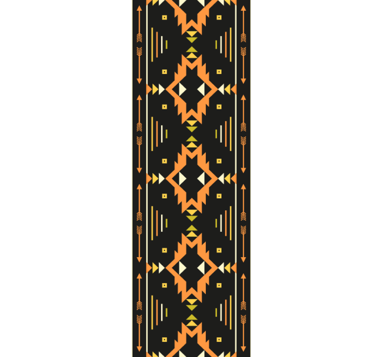 Symmetrical pattern design geometric wallpaper - TenStickers