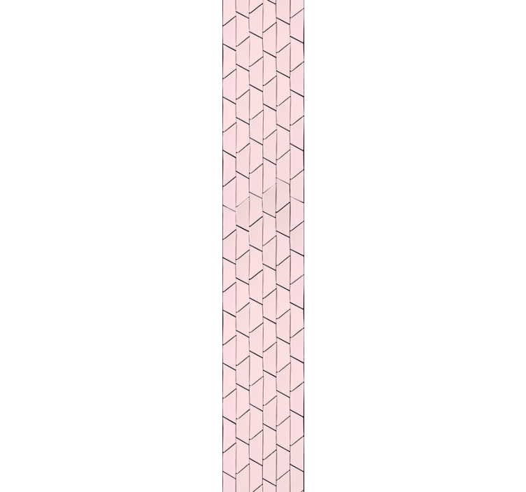 Pink wallpaper with textured design - TenStickers