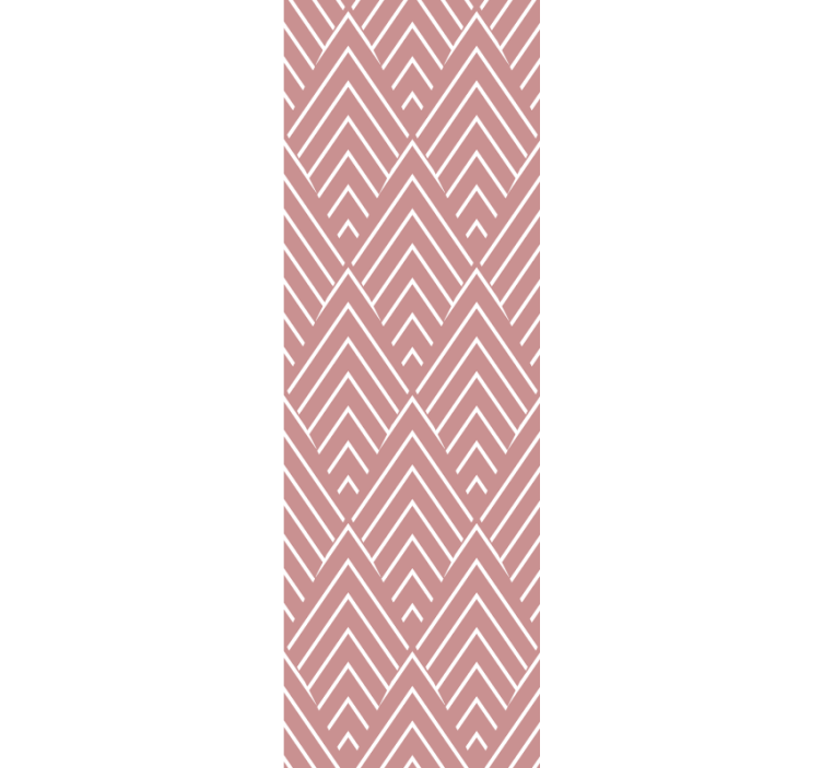 Abstract Chevron Pattern geometric wallpaper - TenStickers