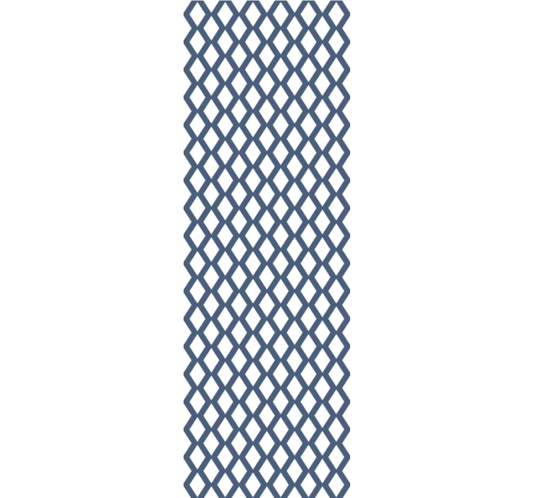 Diamond Pattern Motif geometric wallpaper - TenStickers