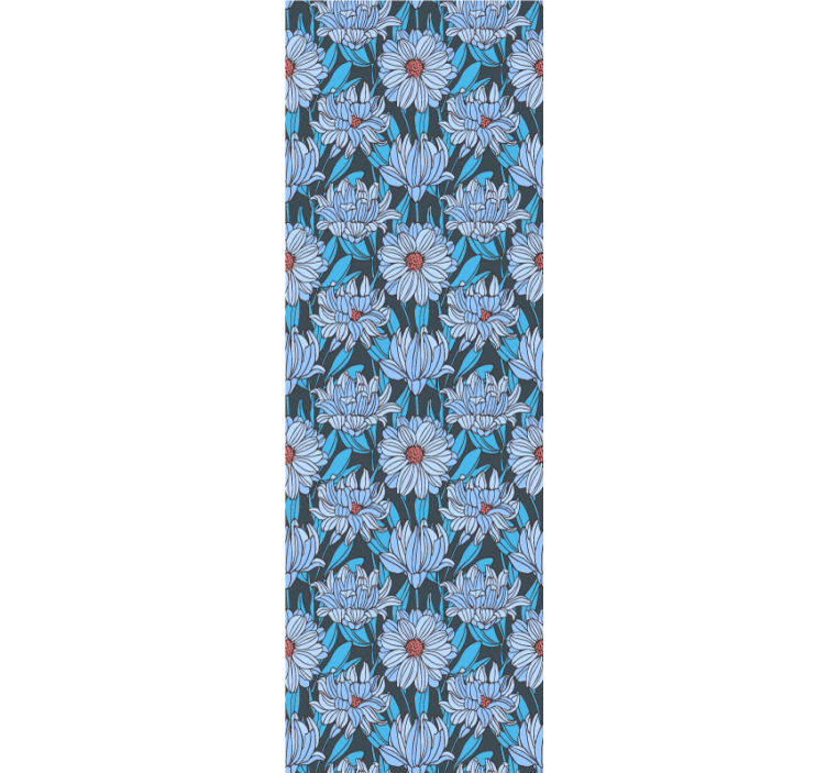 Lush Floral Design flower wallpaper - TenStickers