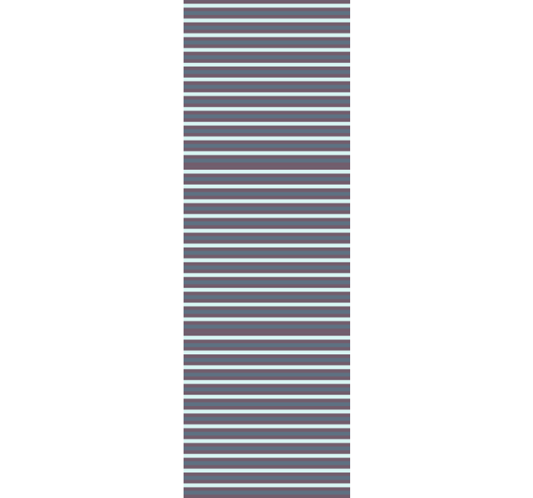 Elegant grey and white design striped wallpaper - TenStickers