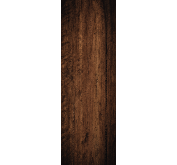 Dark wood texture home office wallpaper - TenStickers