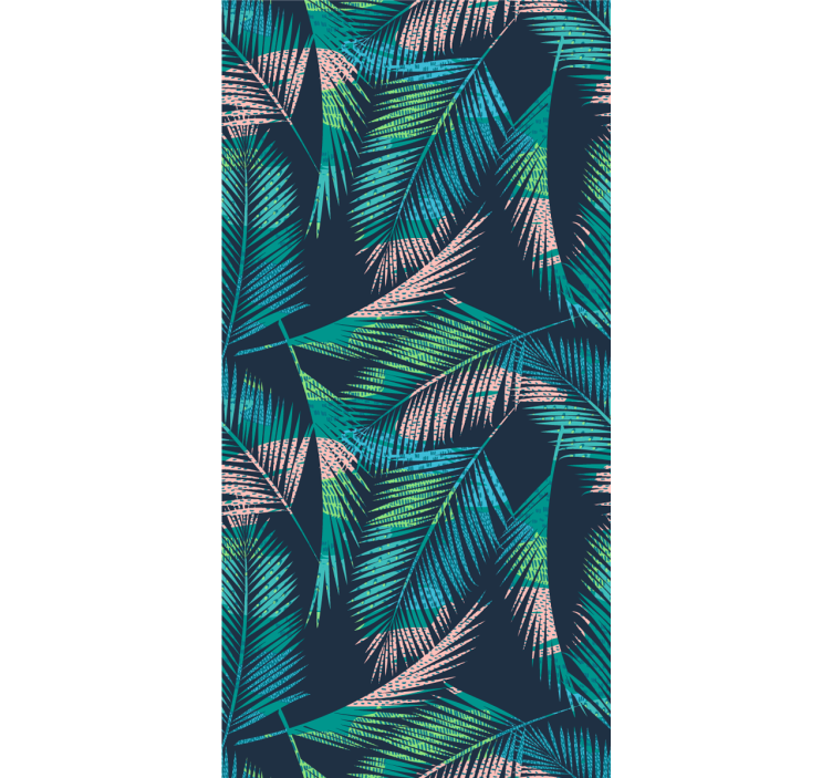 Tropical Palm Vibes nature wallpaper - TenStickers