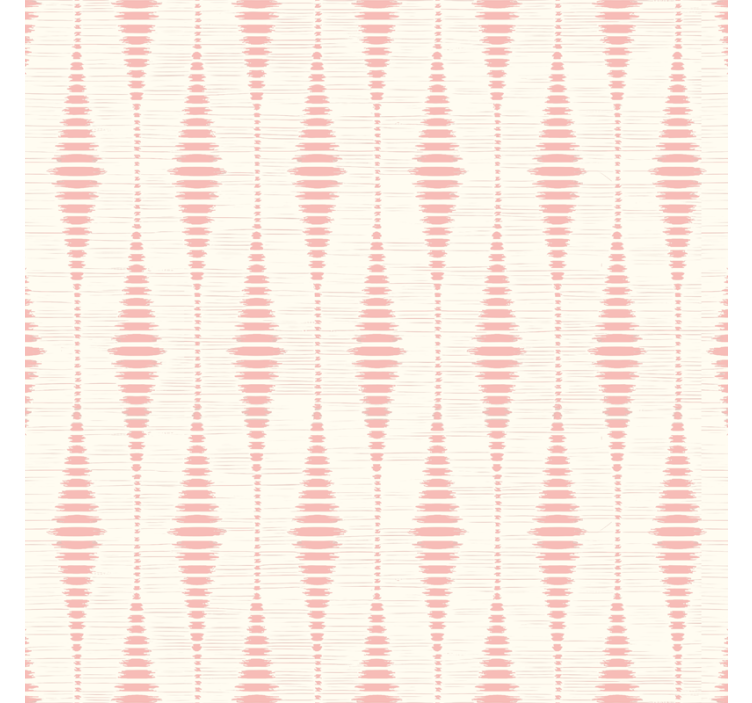 pastel pink rabaul ikat wallpaper - TenStickers