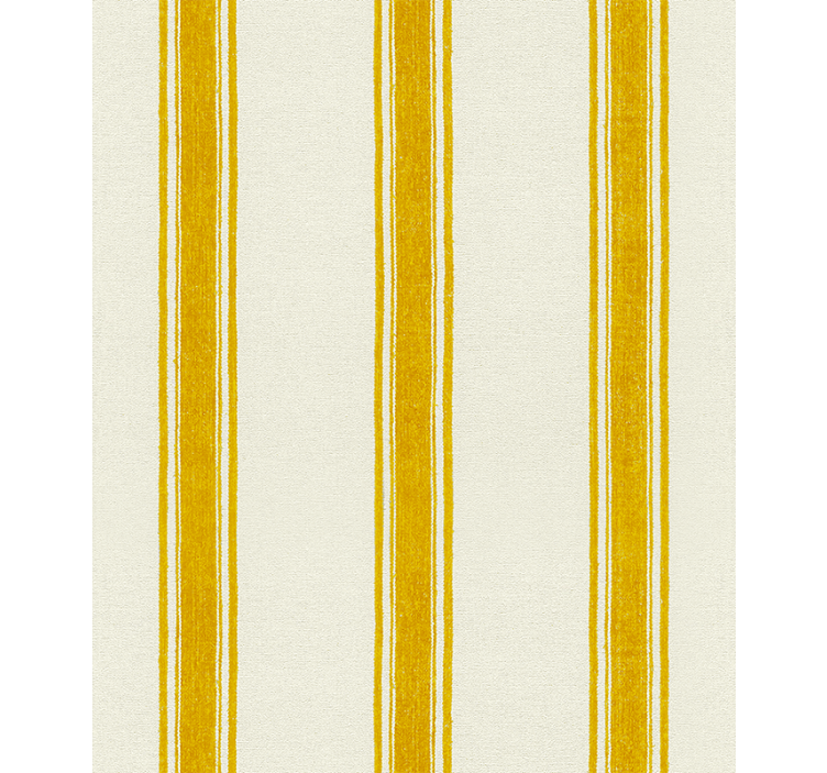Vertical lines yellow wallpaper - TenStickers