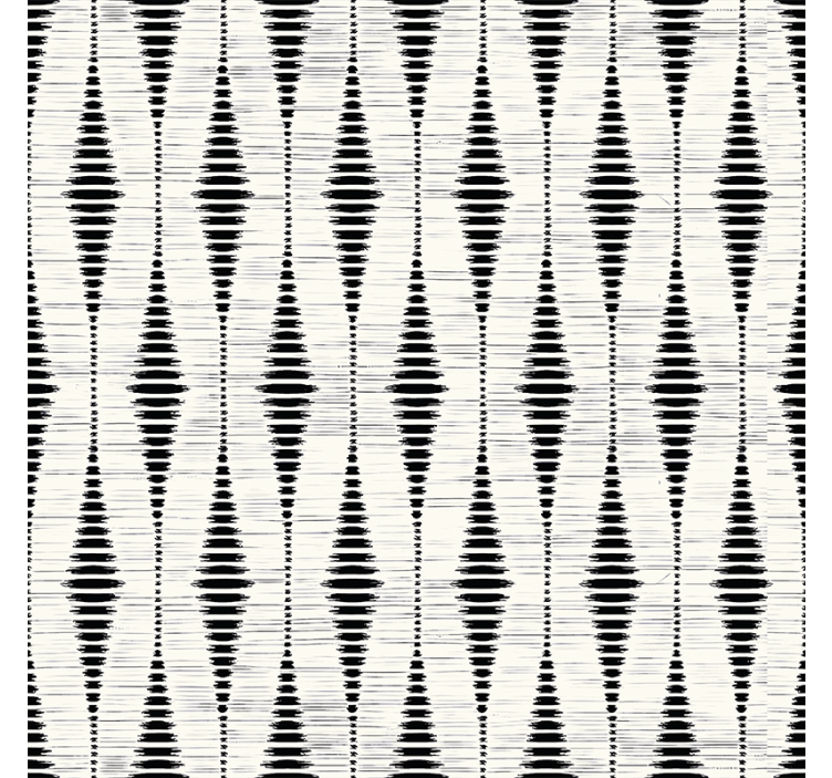 Black rabaul ikat wallpaper - TenStickers