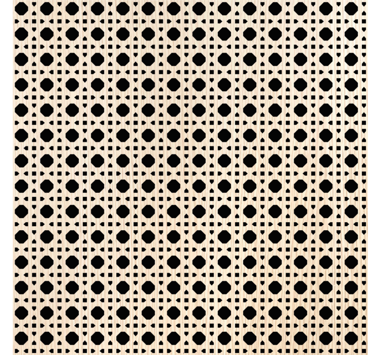 Living room wallpaper light brown canage - TenStickers