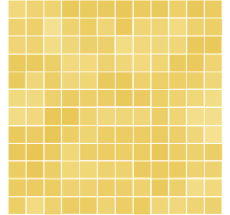 Ornamental wallpaper with mosaic pattern design - TenStickers