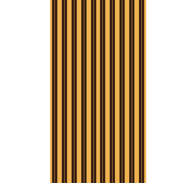 Ornamental wallpaper with vintage striped pattern - TenStickers