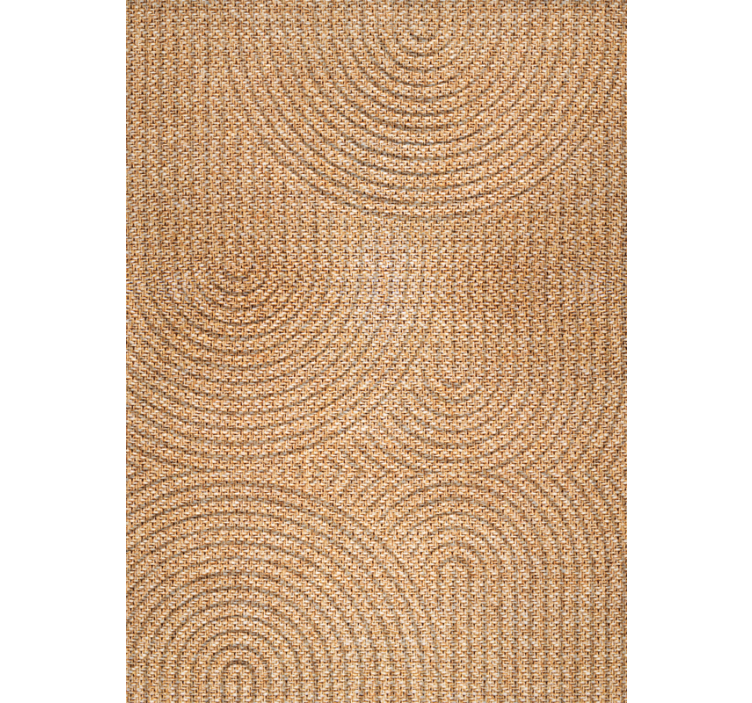 Office wallpaper woven effect arches - TenStickers