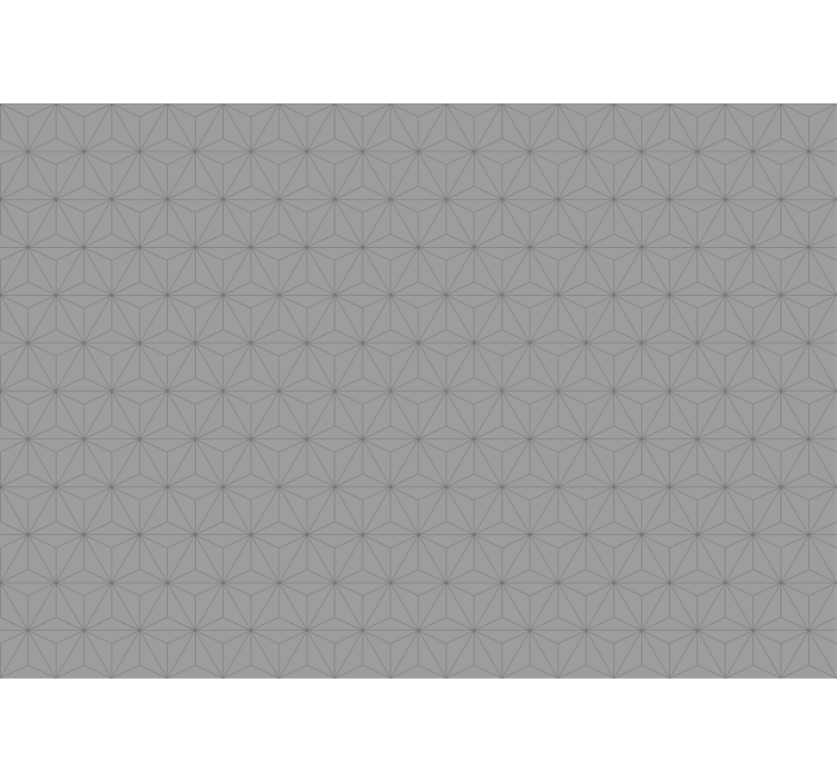 Office wallpaper grey concrete triangles - TenStickers