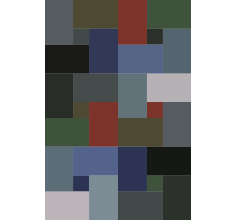 Office wallpaper in plain colored modern tile - TenStickers