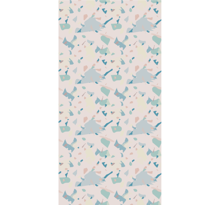 Textured wallpaper inspired by terrazzo tiles and slabs - TenStickers