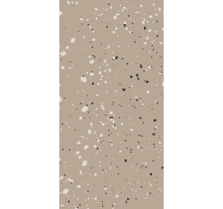 Marble wallpaper with neutral terrazzo design - TenStickers