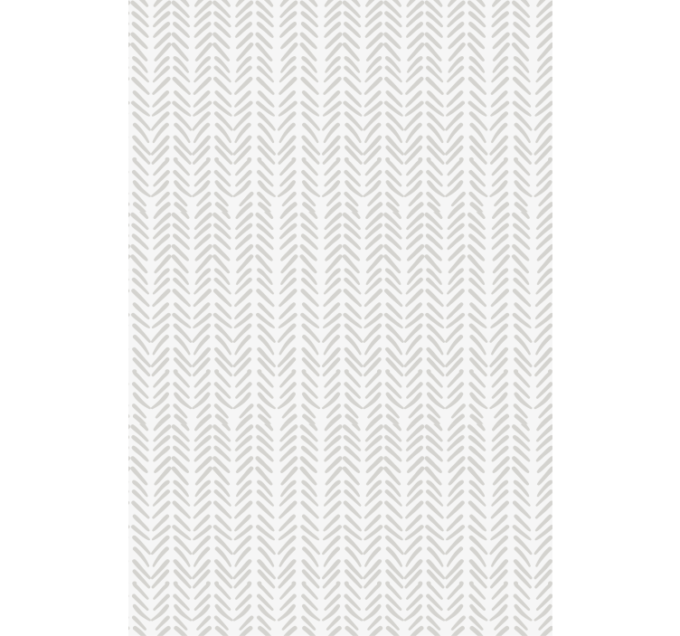 Skandinavian wallpaper grey abstract zigzag lines - TenStickers