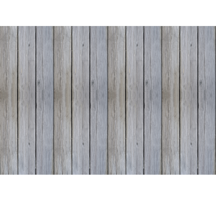 Scandinavian wallpaper nordic style gray rustic wood - TenStickers