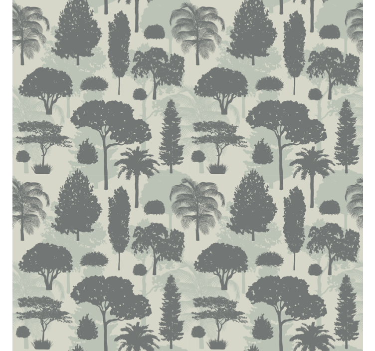 Scandinavian wallpaper nordic tree pattern design - TenStickers