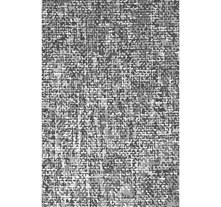 Living room wallpaper in gray tones natural fiber look - TenStickers