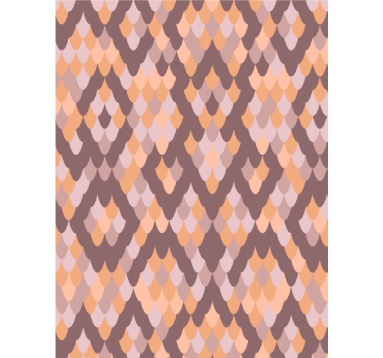 Living room wallpaper geometric diamond patterns - TenStickers