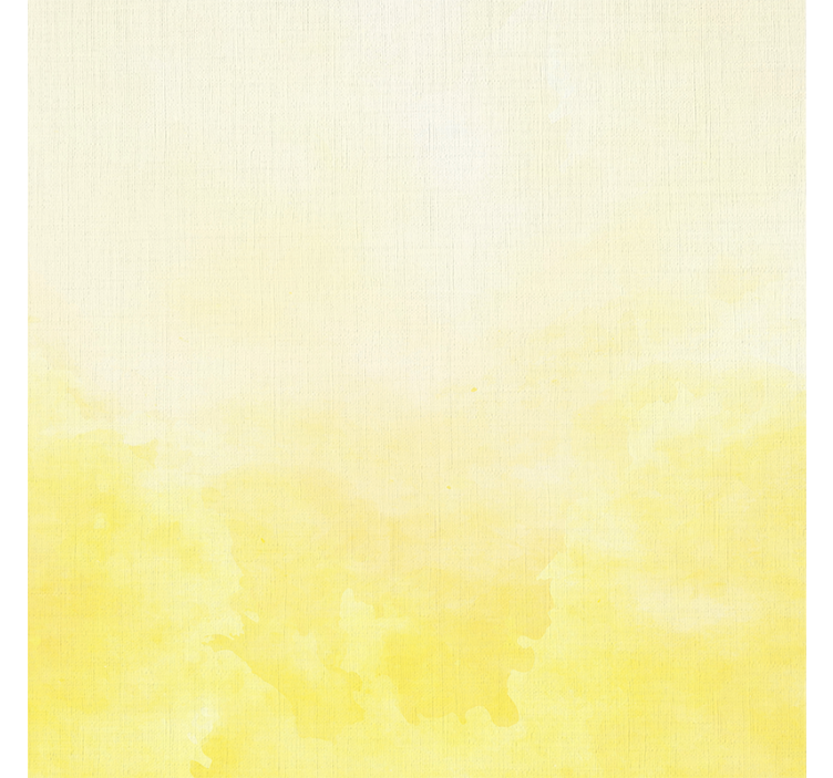 Vintage wallpaper in vibrant yellow ombre effect - TenStickers