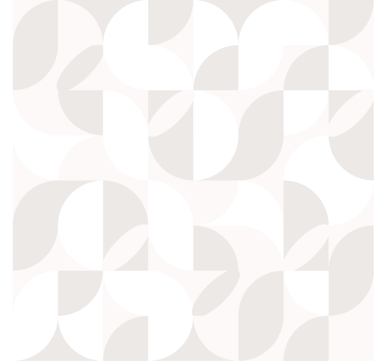 Modern wallpaper in vintage white shades - TenStickers