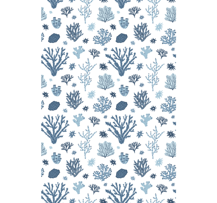 Modern wallpaper modern corals hampton design - TenStickers