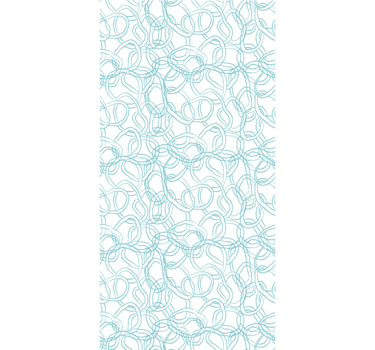 Modern wallpaper abstract circular design - TenStickers