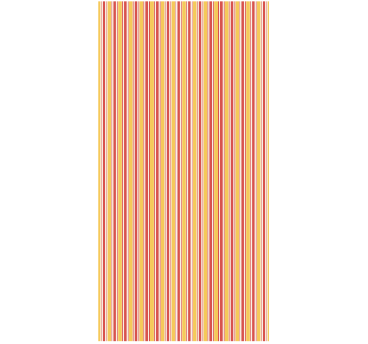 Bathroom wallpaper in colorful stripe pattern - TenStickers
