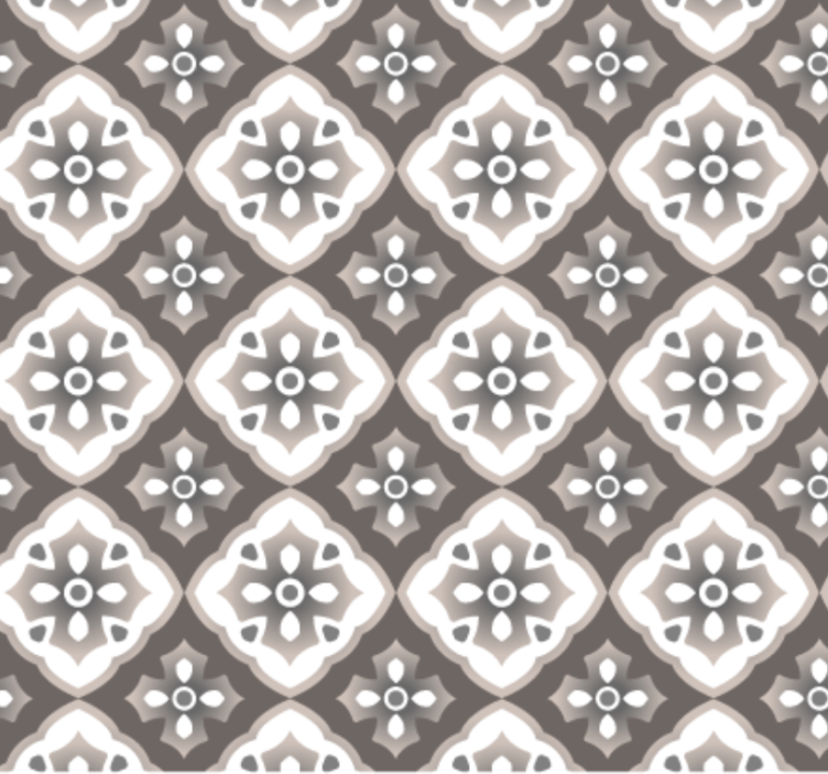 Kitchen wallpaper in portuguese tile style - TenStickers