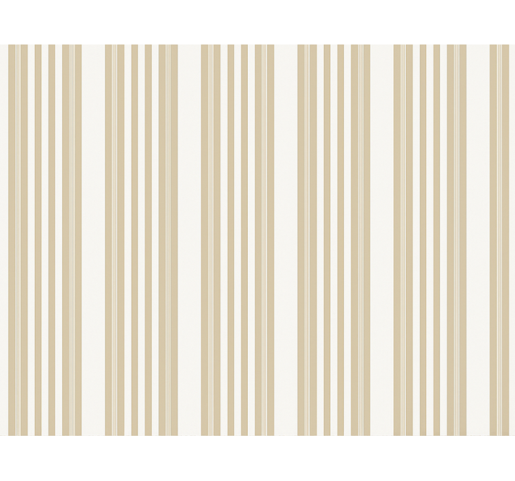 Living room wallpaper vega beige striped pattern - TenStickers