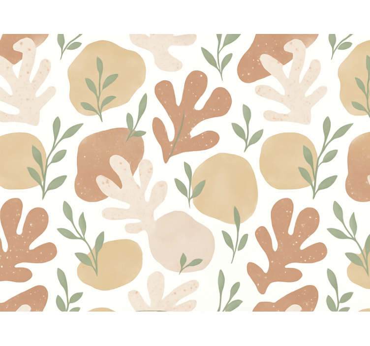 Abstract wallpaper abstract earth forms - TenStickers