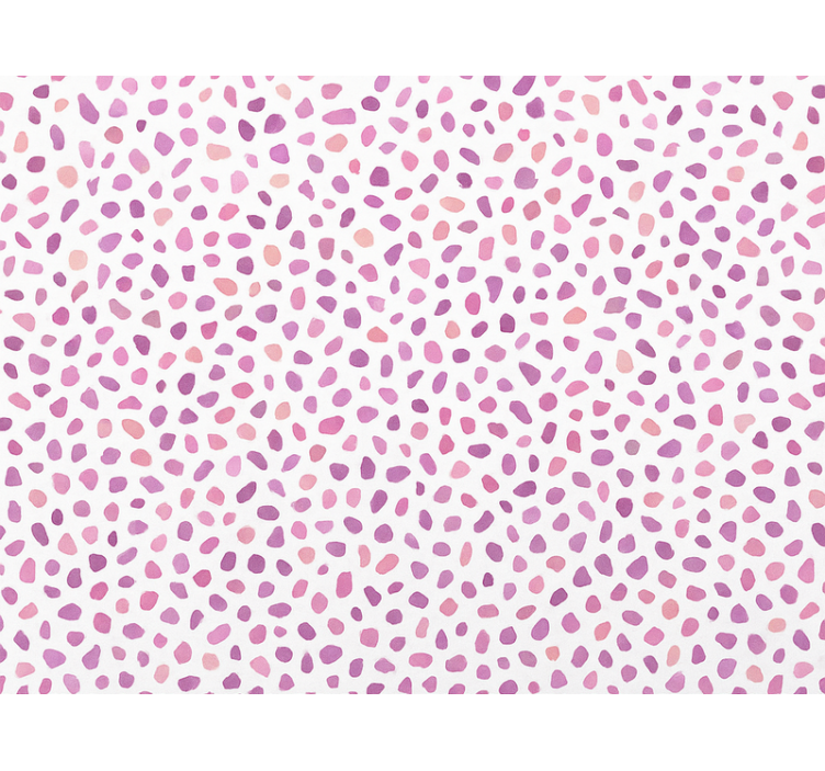 Abstract wallpaper pink terrazzo speckle - TenStickers